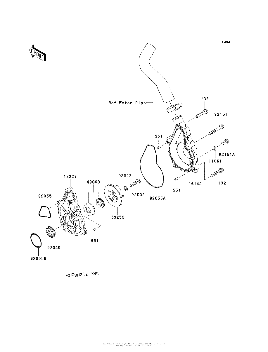 Diagrama de WATER PUMP