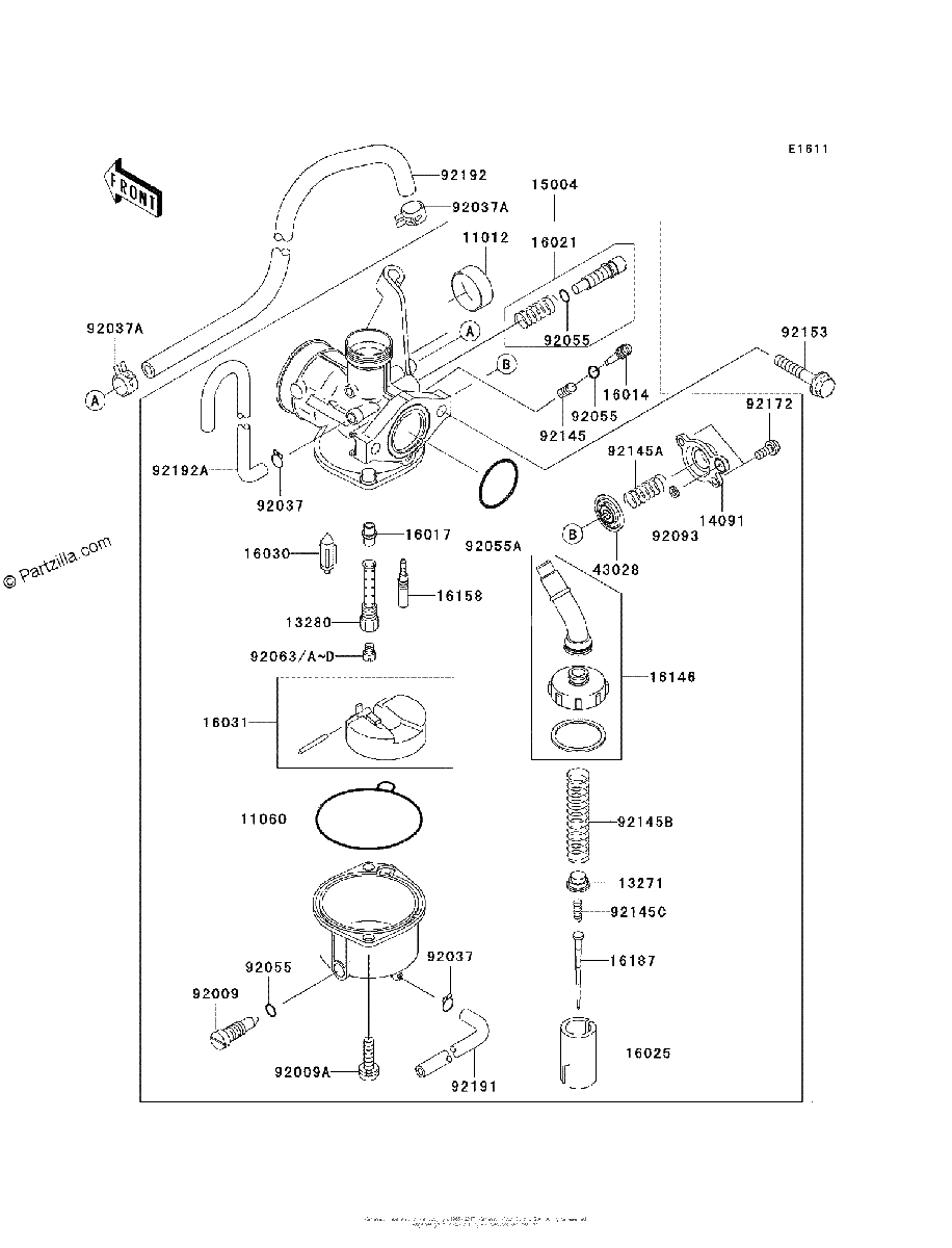 Diagrama de CARBURETOR