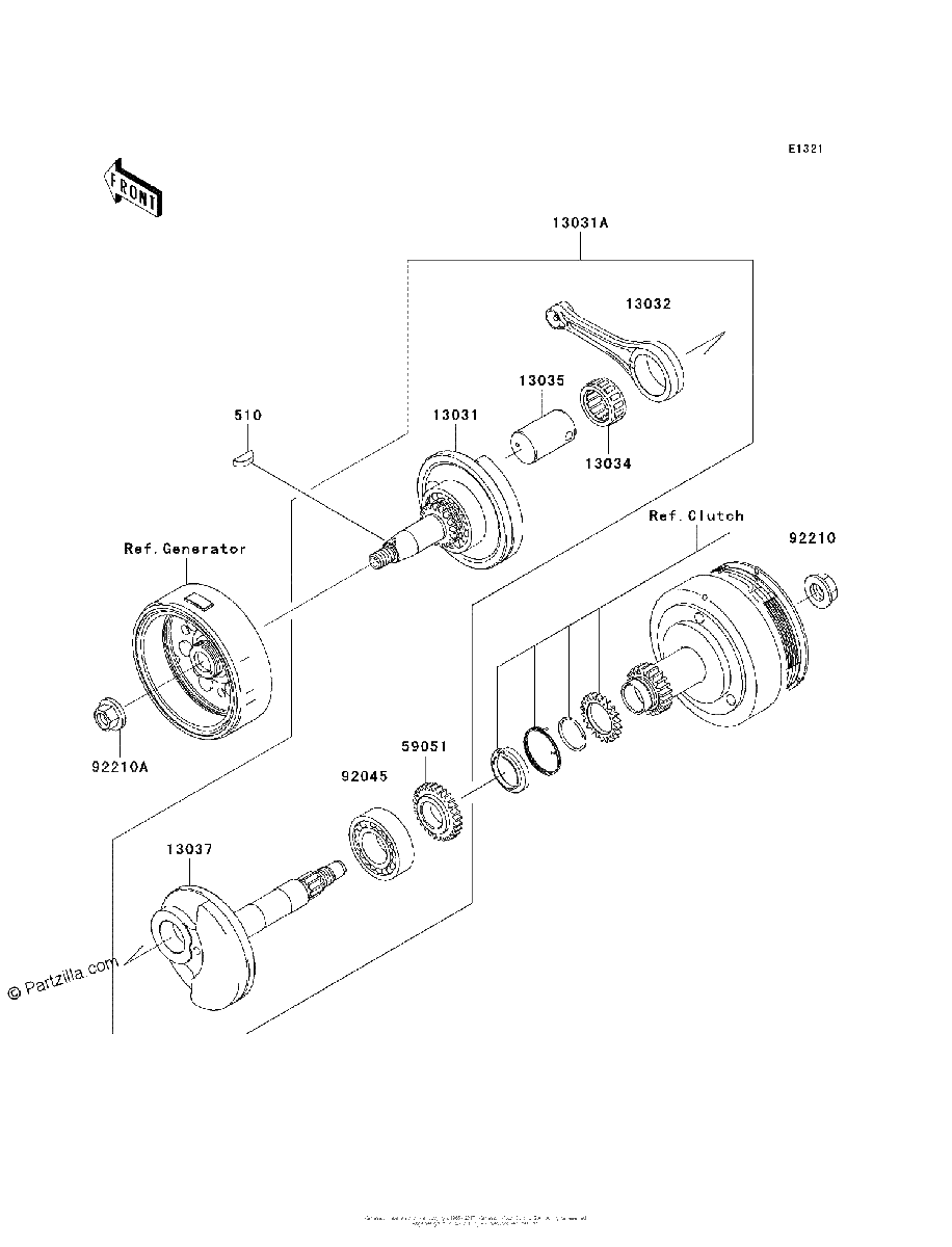 Diagrama de CRANKSHAFT