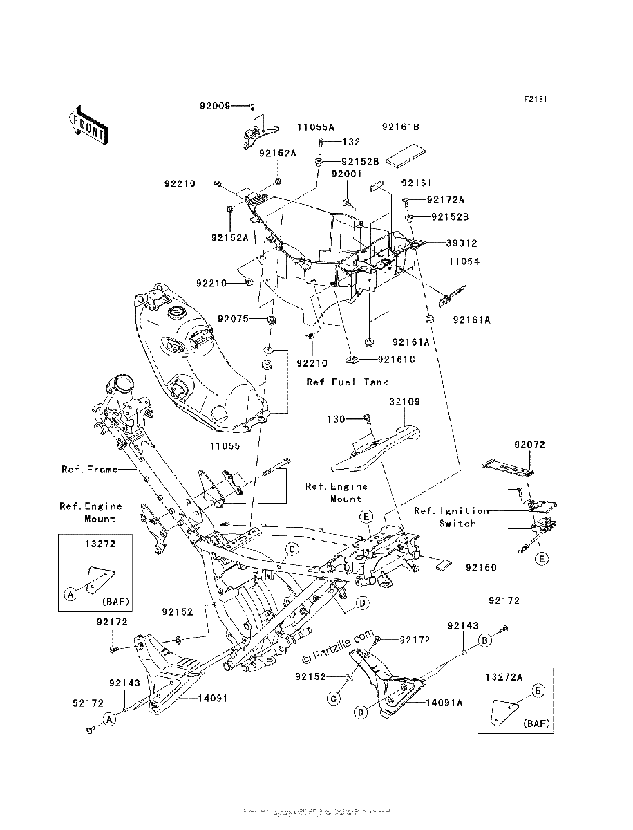 Diagrama de FRAME FITTINGS