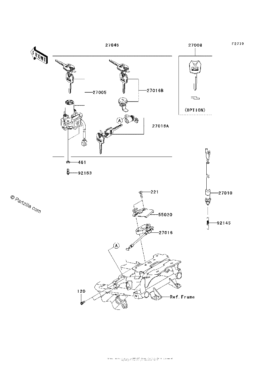 Diagrama de IGNITION SWITCH