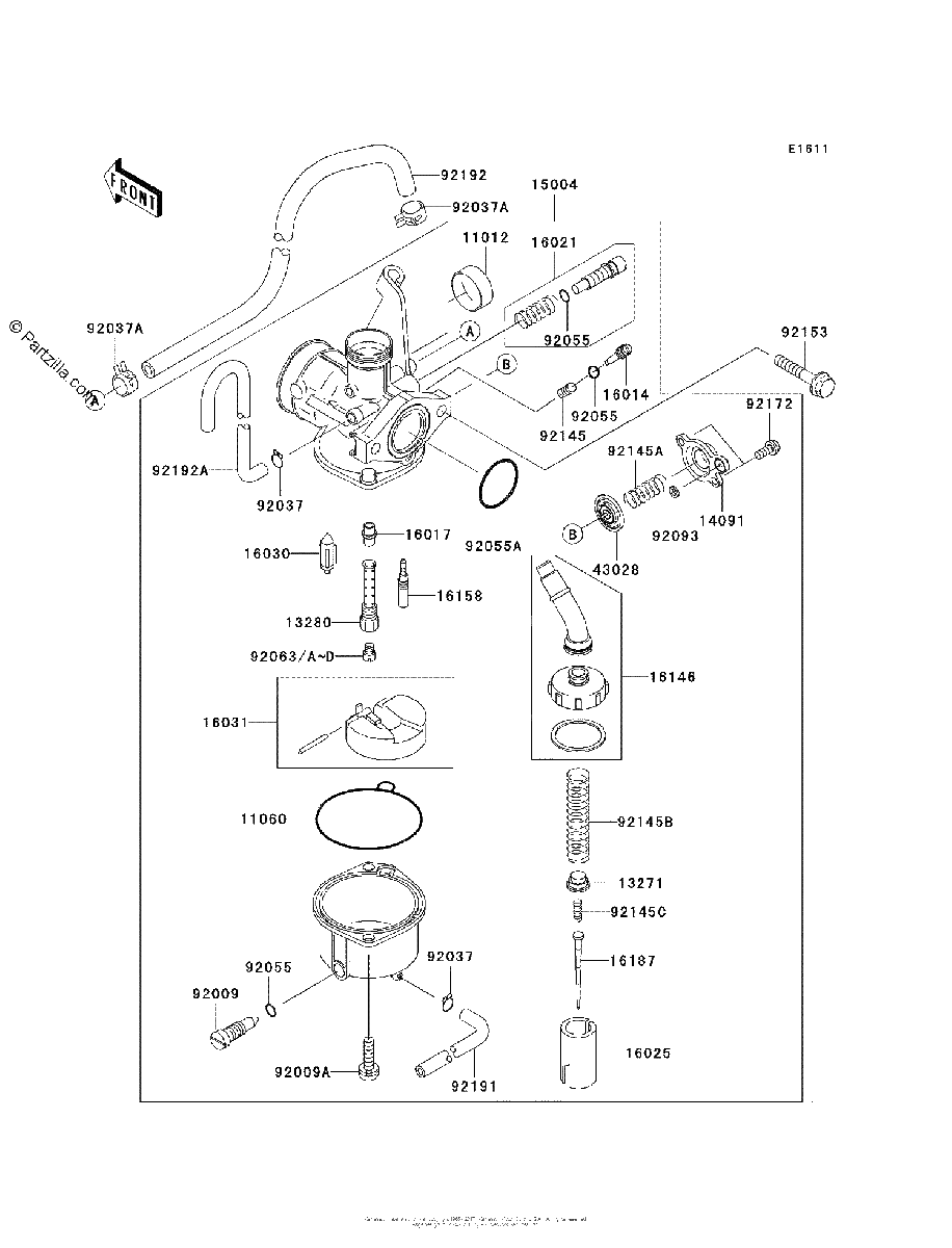 Diagrama de CARBURETOR