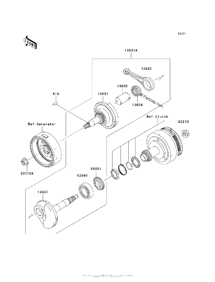 Diagrama de CRANKSHAFT