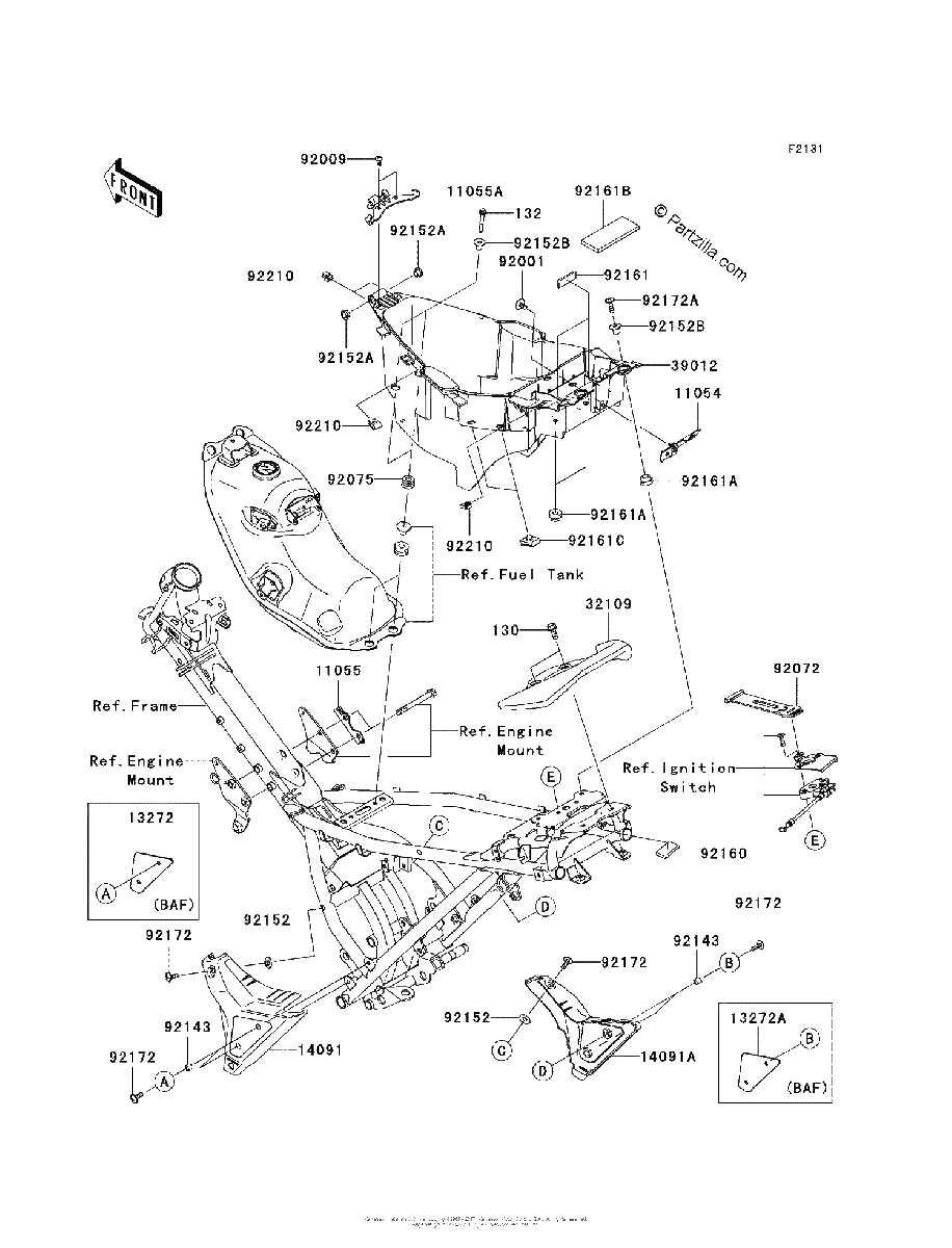 Diagrama de FRAME FITTINGS