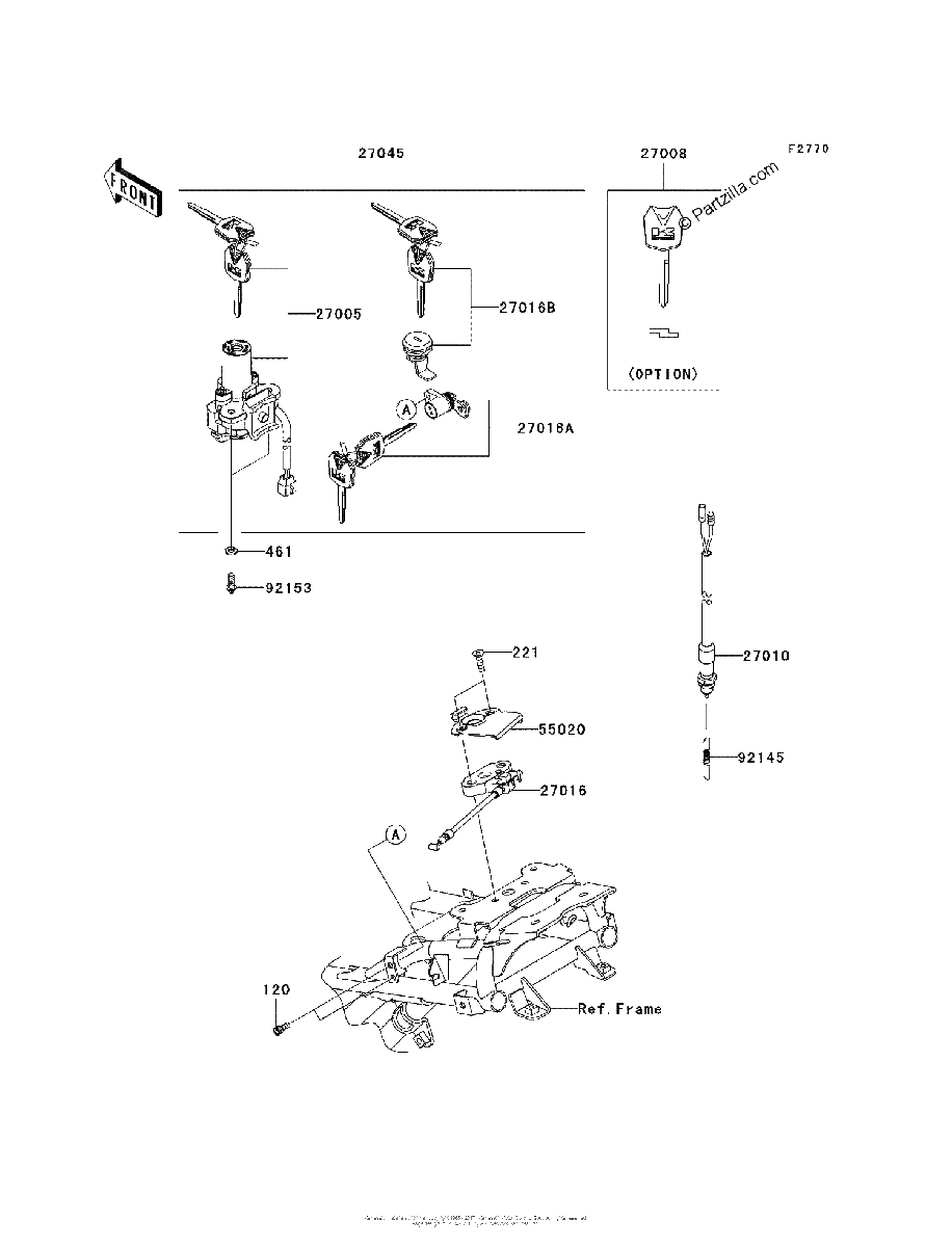 Diagrama de IGNITION SWITCH