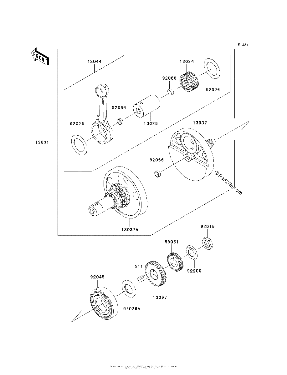 Diagrama de CRANKSHAFT