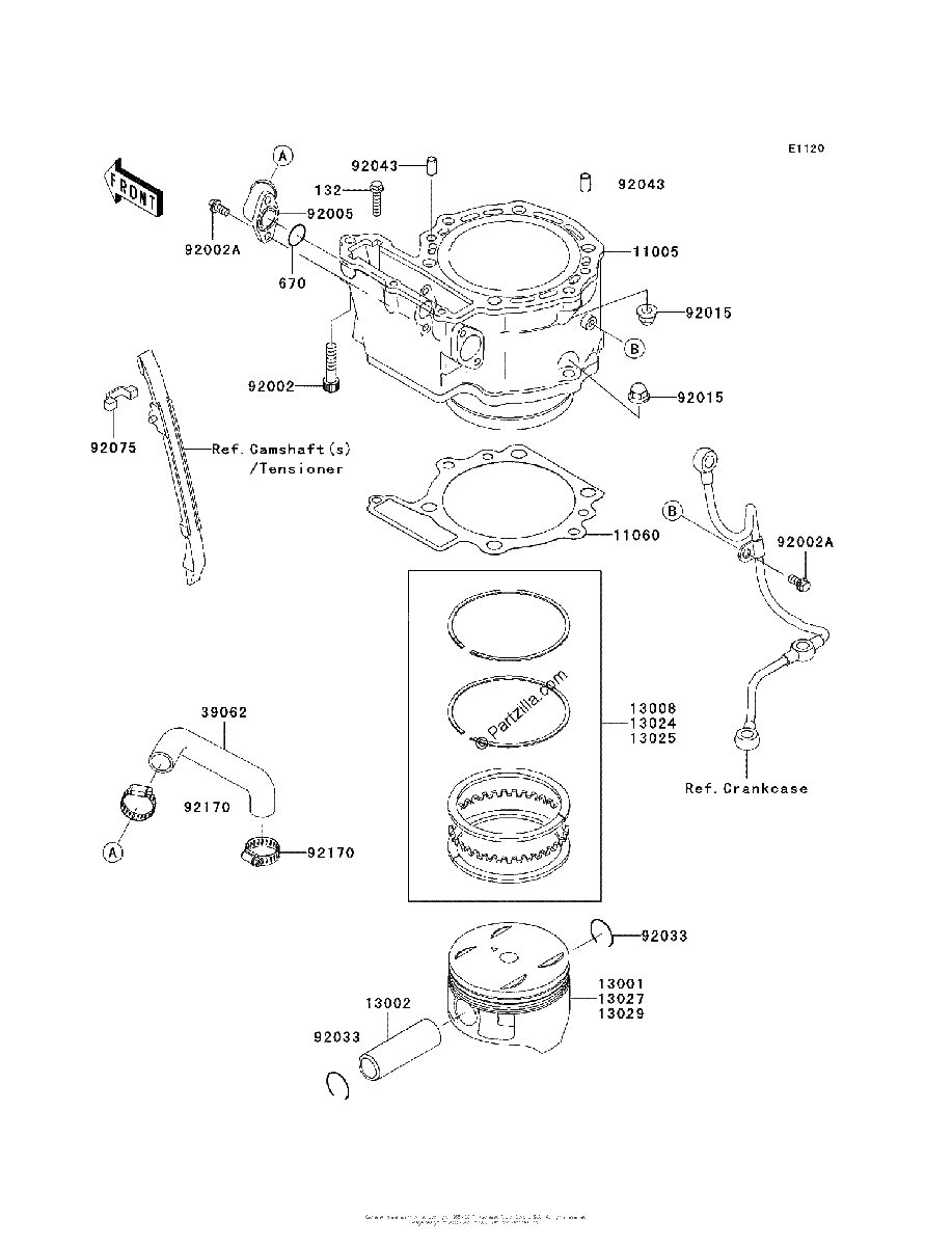 Diagrama de CYLINDER PISTON S