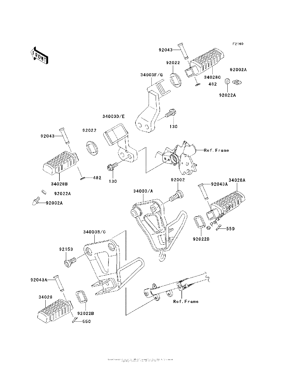 Diagrama de FOOTRESTS
