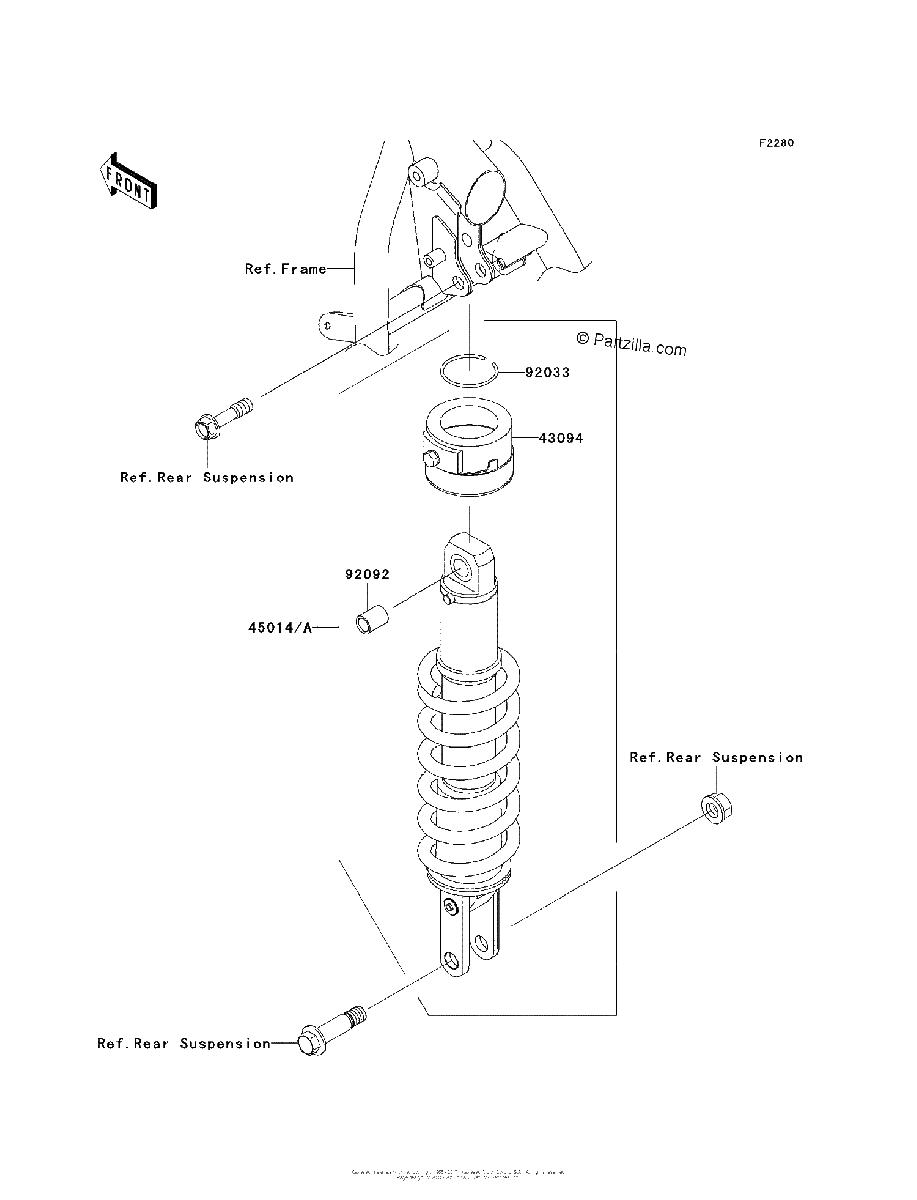 Diagrama de SHOCK ABSORBER S
