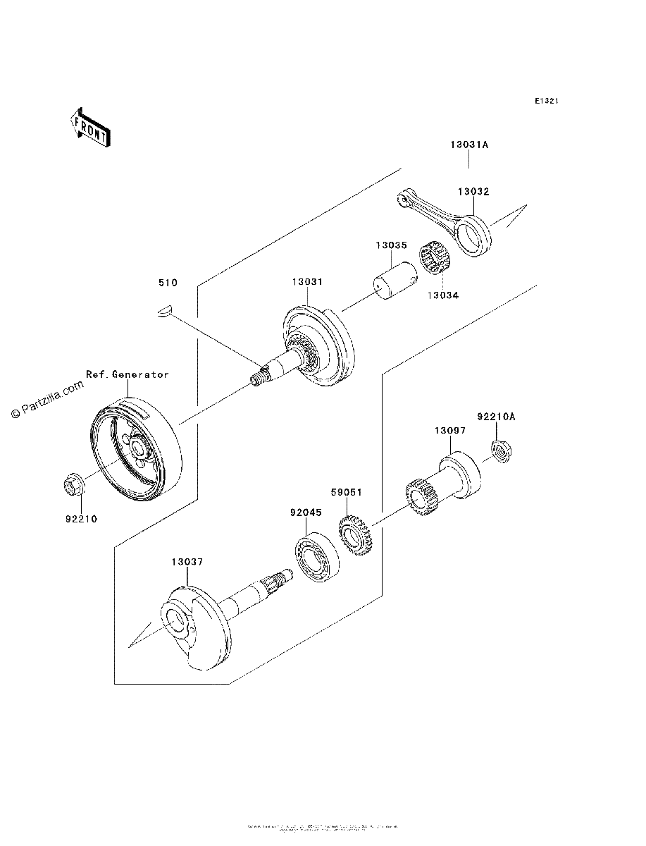 Diagrama de CRANKSHAFT