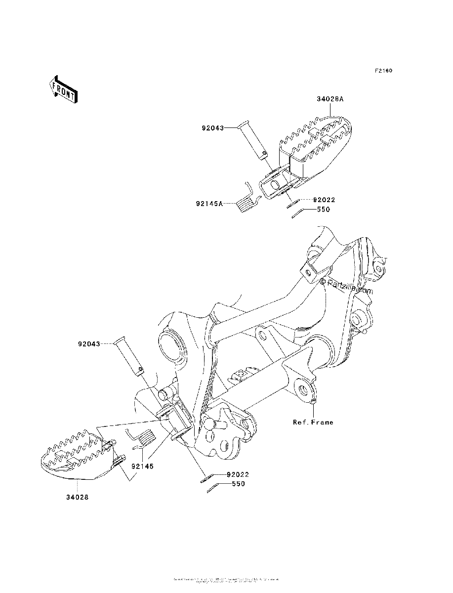 Diagrama de FOOTRESTS