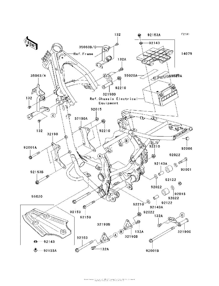 Diagrama de FRAME FITTINGS