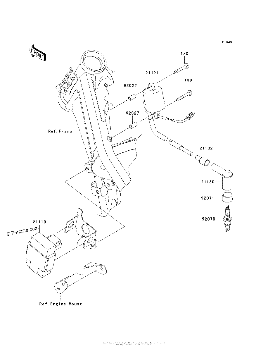 Diagrama de IGNITION SYSTEM