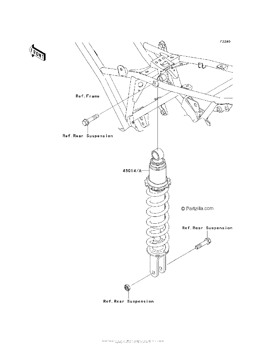 Diagrama de SHOCK ABSORBER S