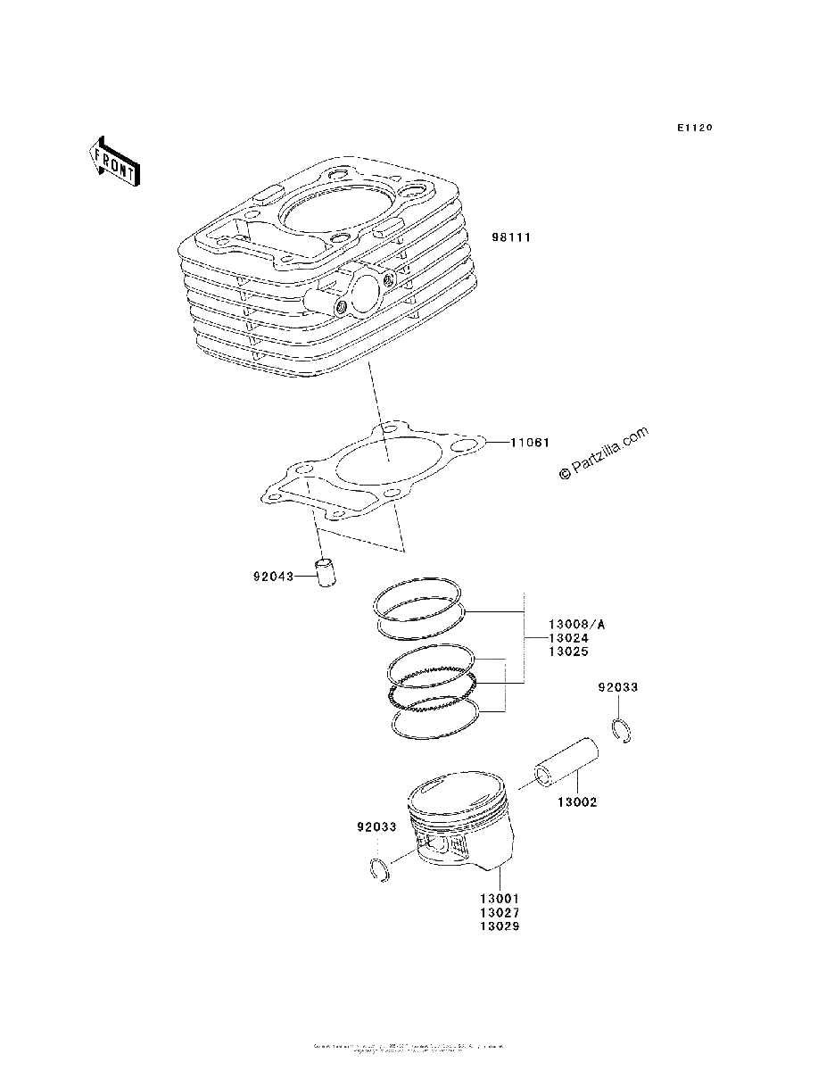 Diagrama de CYLINDER PISTON S