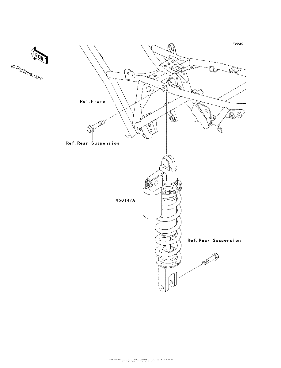 Diagrama de SHOCK ABSORBER S