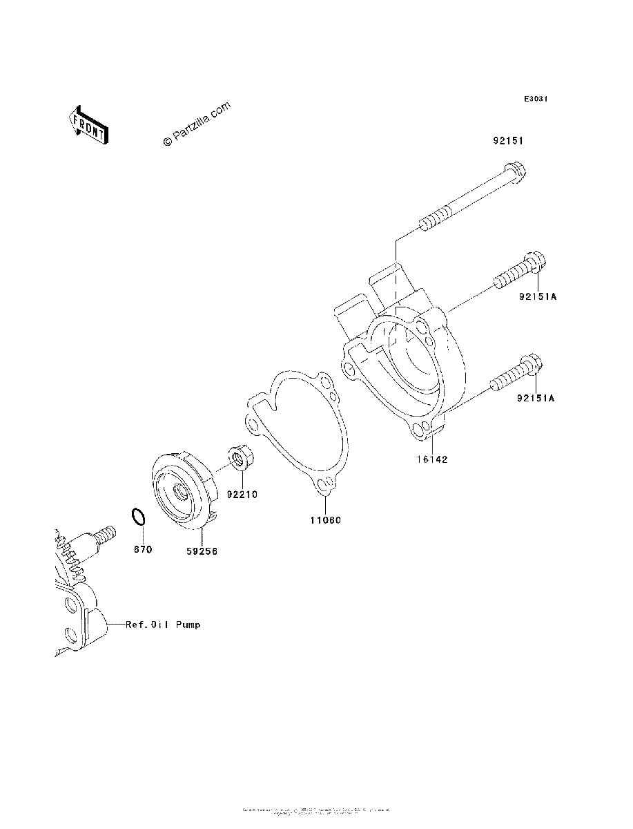 Diagrama de WATER PUMP