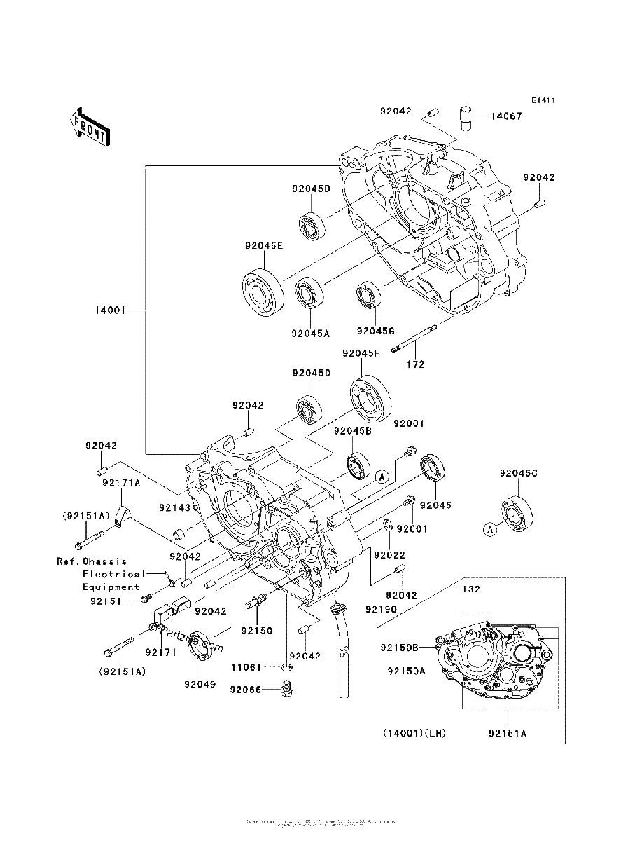 Diagrama de CRANKCASE