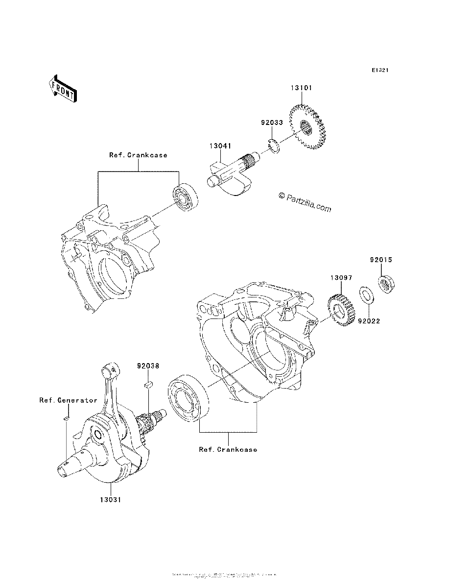 Diagrama de CRANKSHAFT