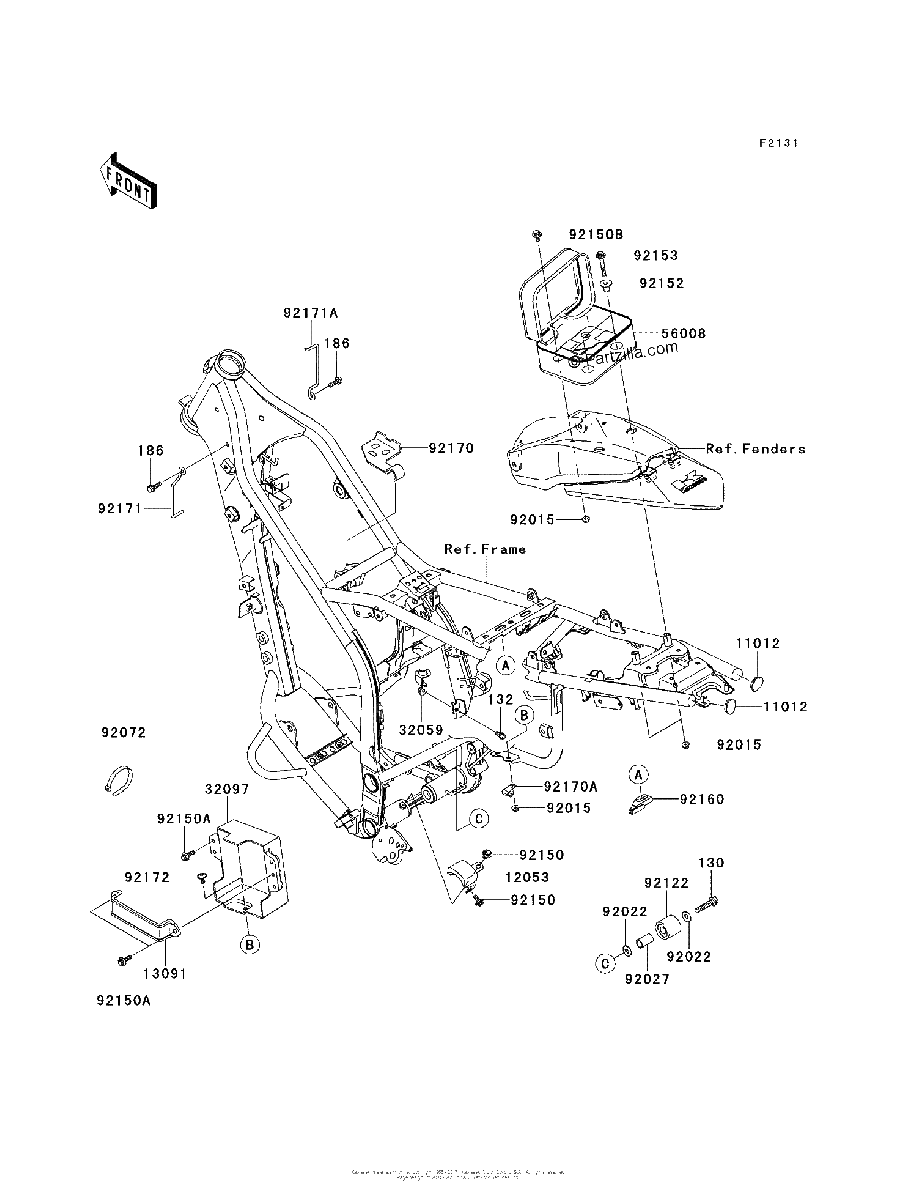 Diagrama de FRAME FITTINGS