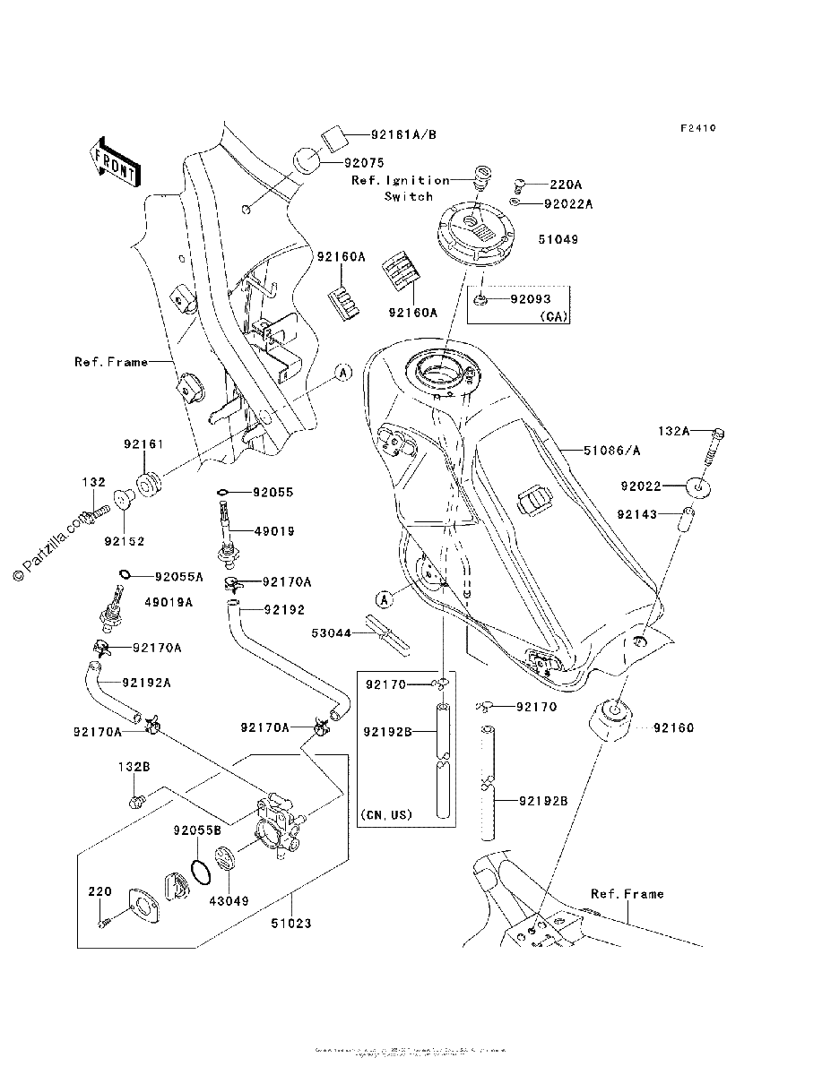 Diagrama de FUEL TANK