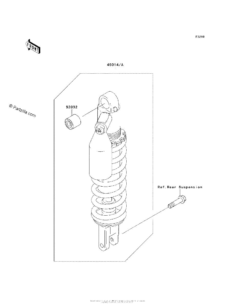 Diagrama de SHOCK ABSORBER S