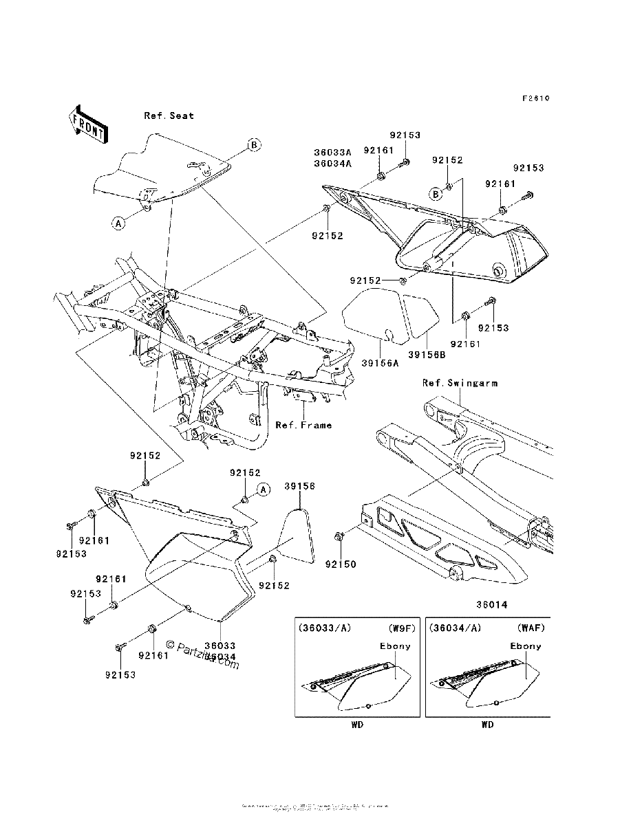 Diagrama de SIDE COVERS CHAIN COVER