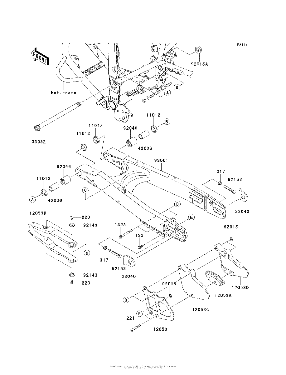 Diagrama de SWINGARM