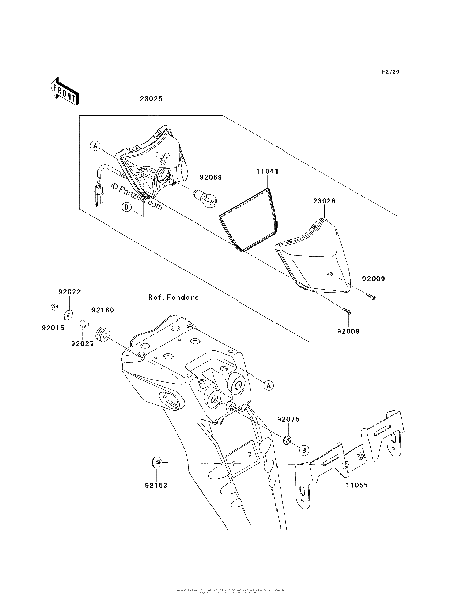 Diagrama de TAILLIGHT S