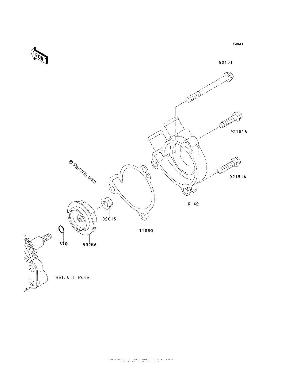 Diagrama de WATER PUMP