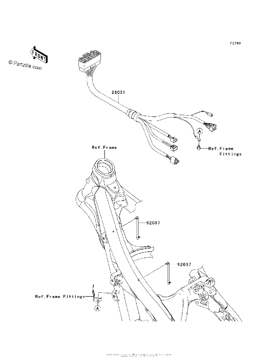 Diagrama de CHASSIS ELECTRICAL EQUIPMENT