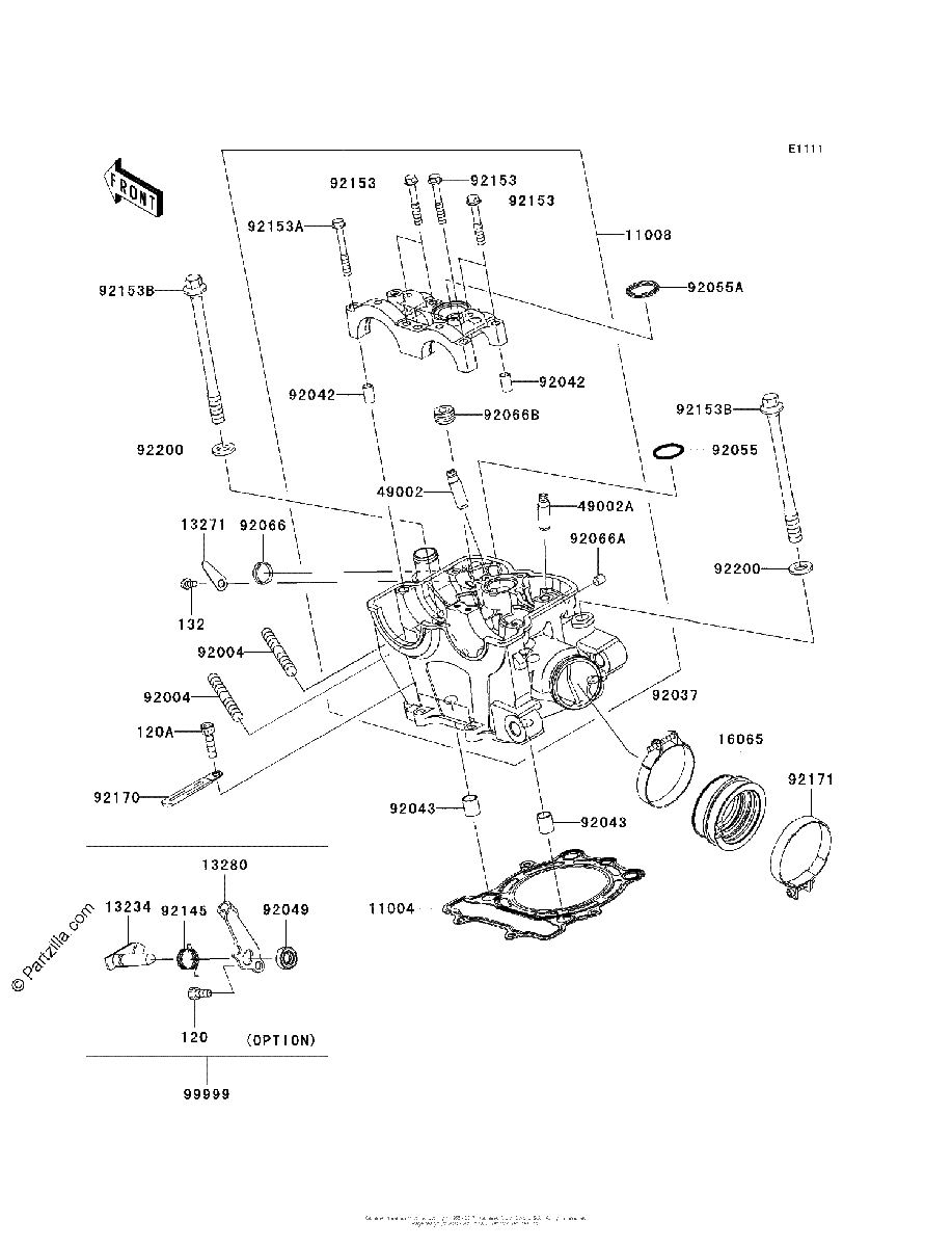 Diagrama de CYLINDER HEAD
