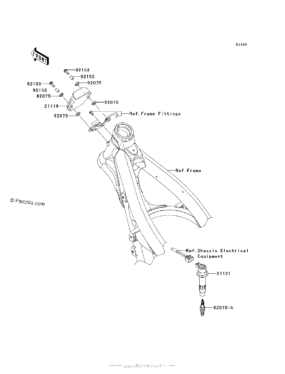 Diagrama de IGNITION SYSTEM