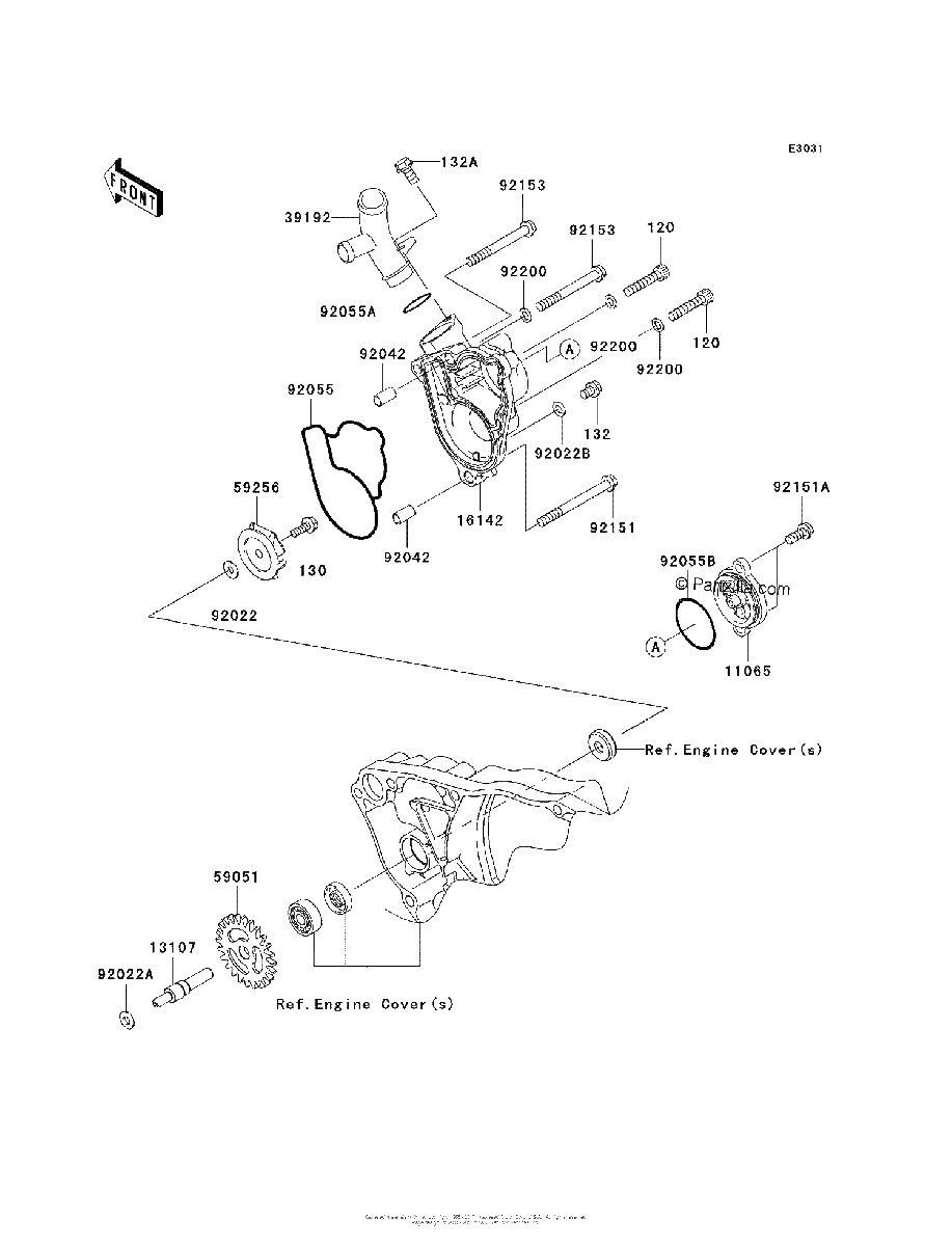 Diagrama de WATER PUMP