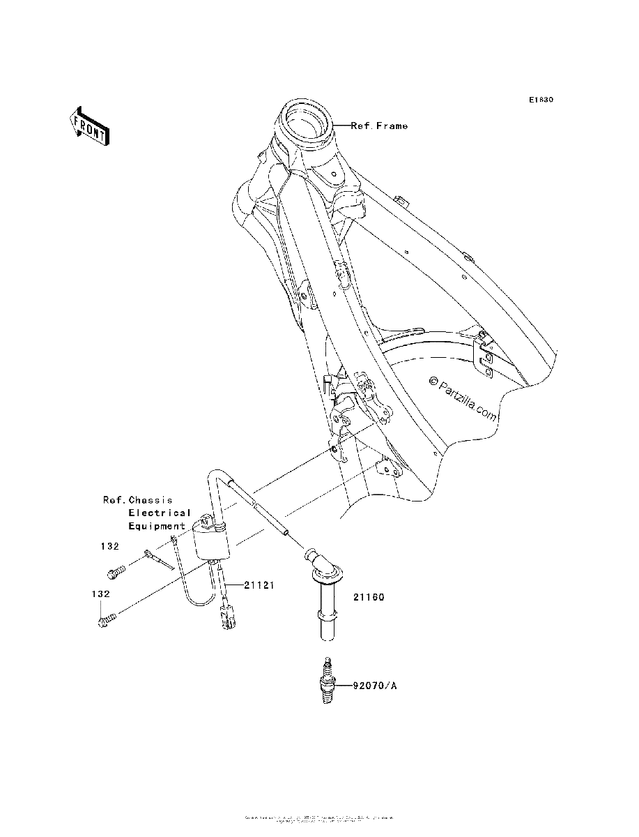 Diagrama de IGNITION SYSTEM