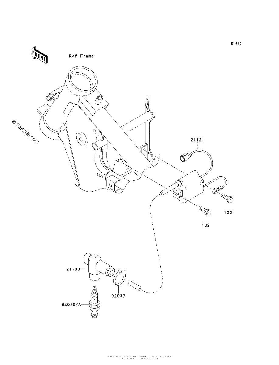 Diagrama de IGNITION SYSTEM