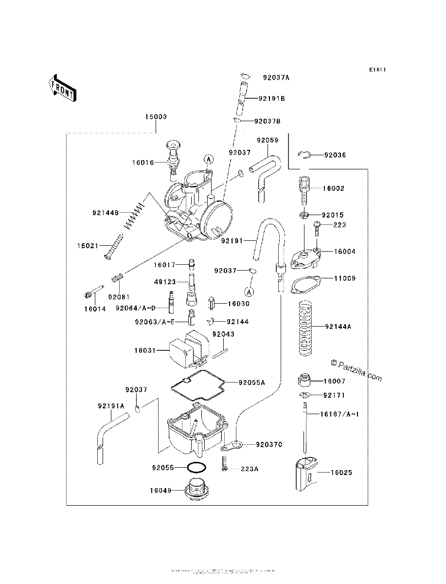 Diagrama de CARBURETOR