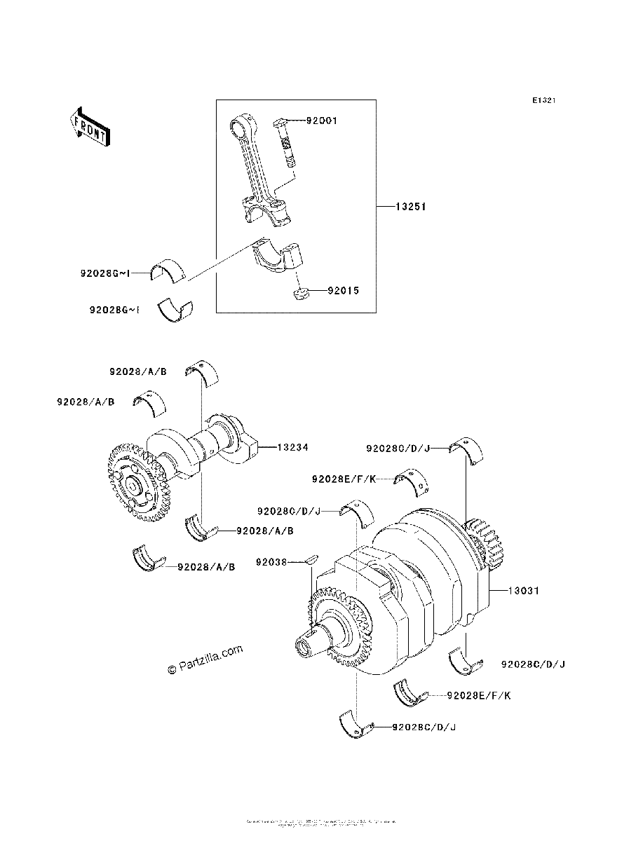 Diagrama de CRANKSHAFT