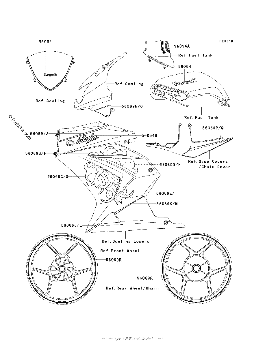 Diagrama de DECALS EBONY JAFA CA US