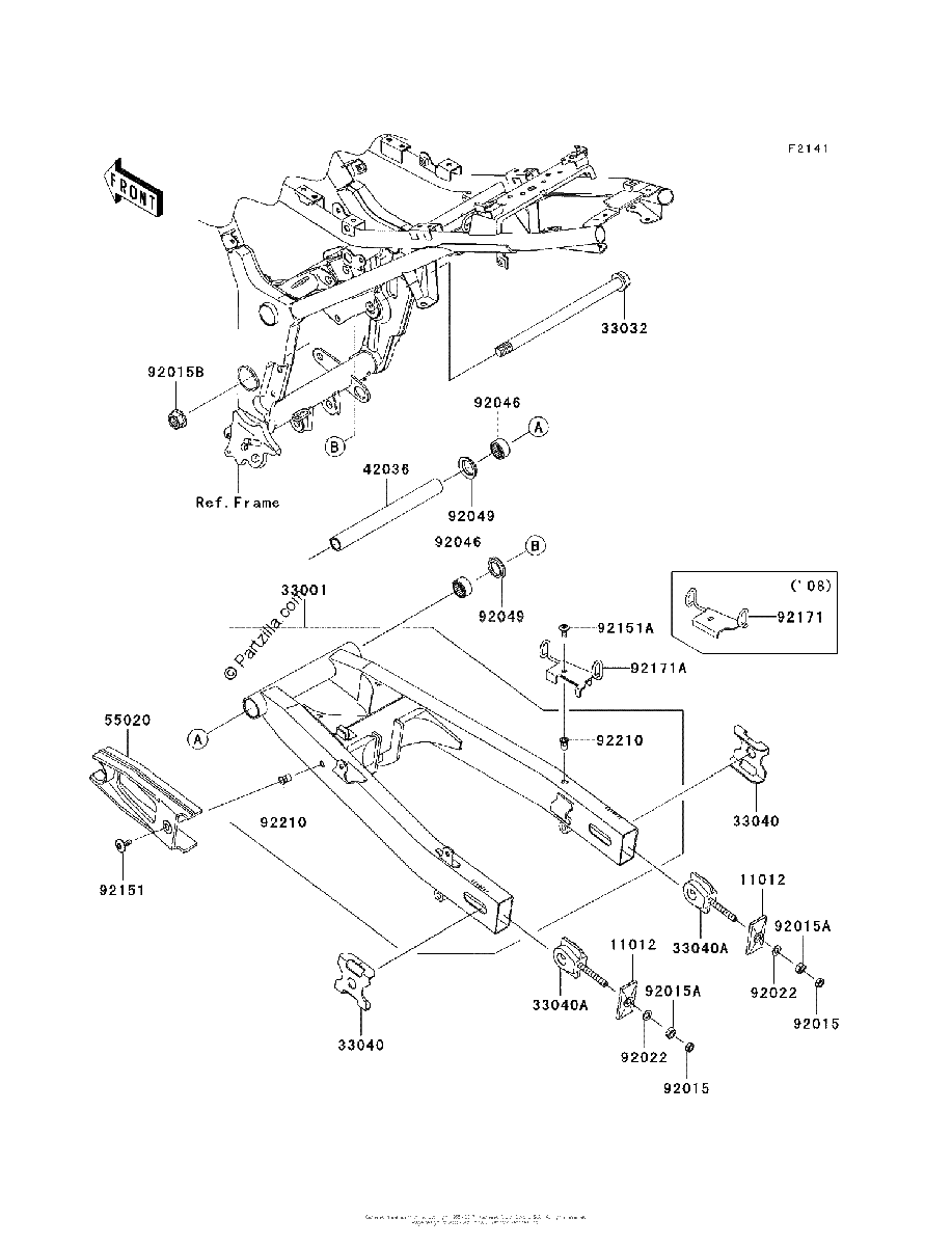 Diagrama de SWINGARM