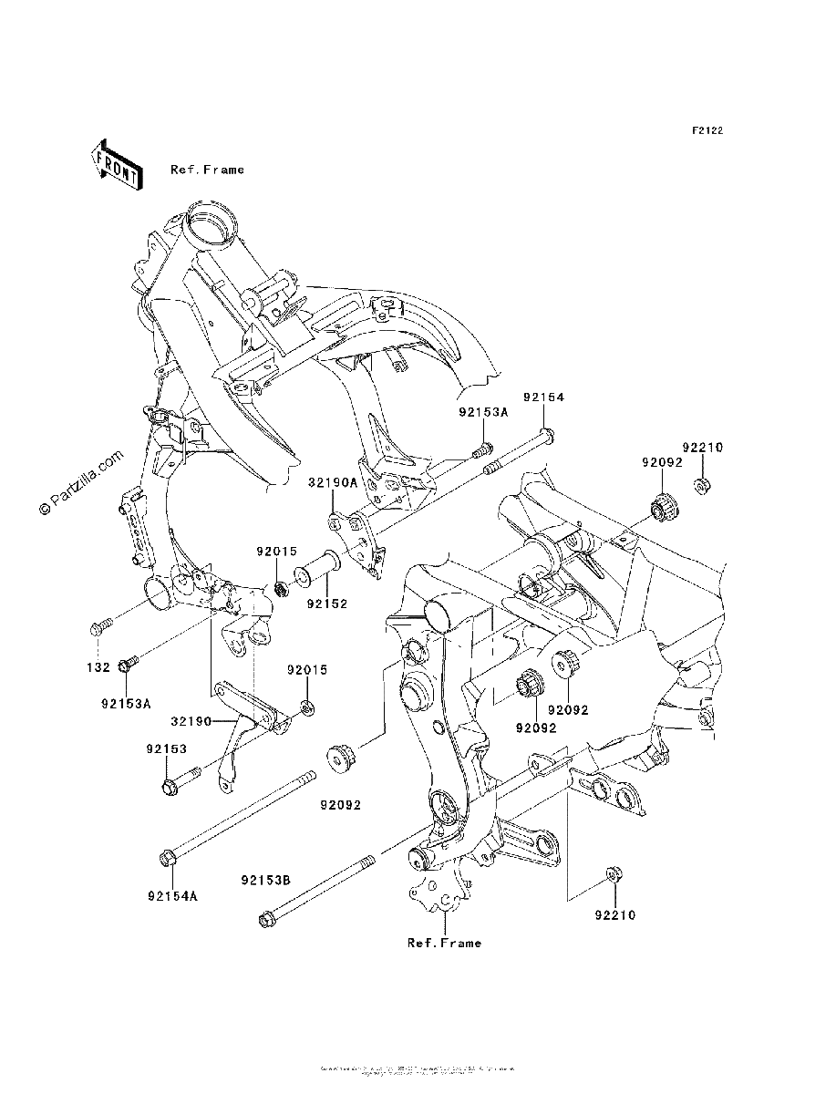 Diagrama de ENGINE MOUNT