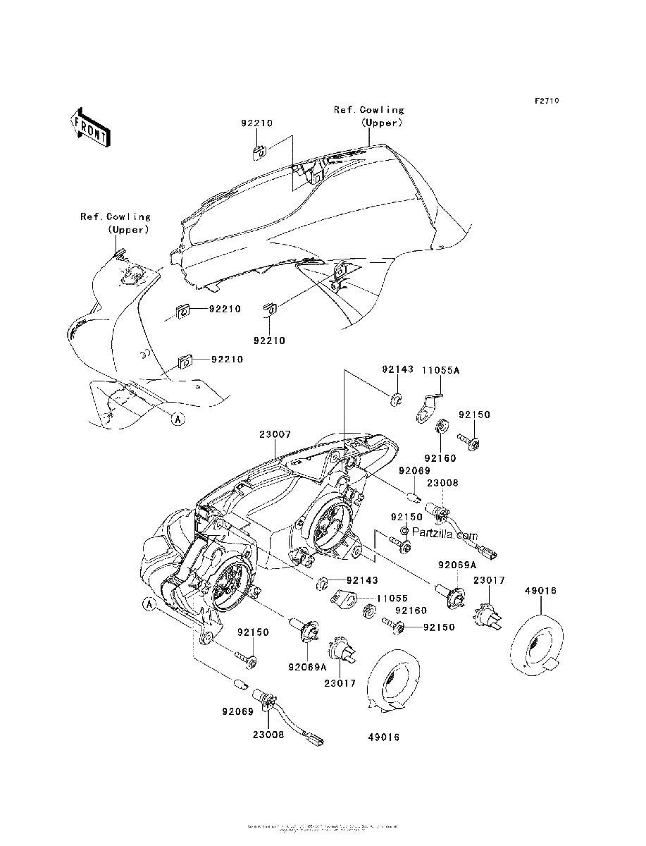 Diagrama de HEADLIGHT S