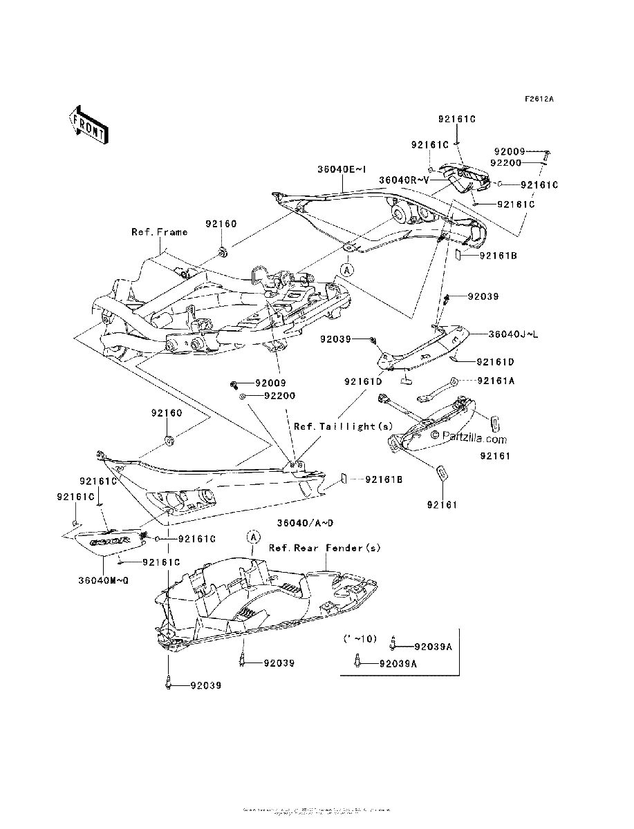 Diagrama de SEAT COVER CAF CBF
