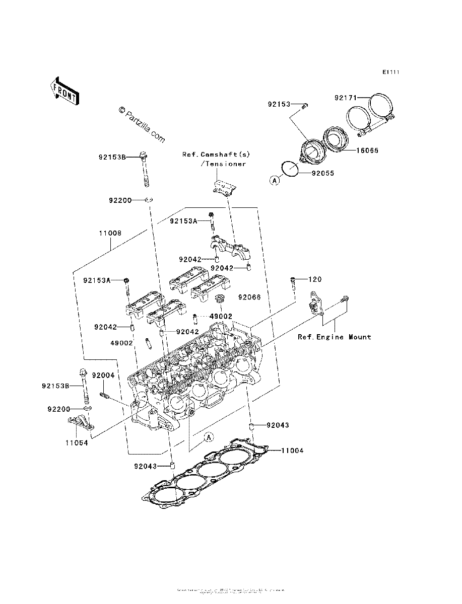 Diagrama de CYLINDER HEAD