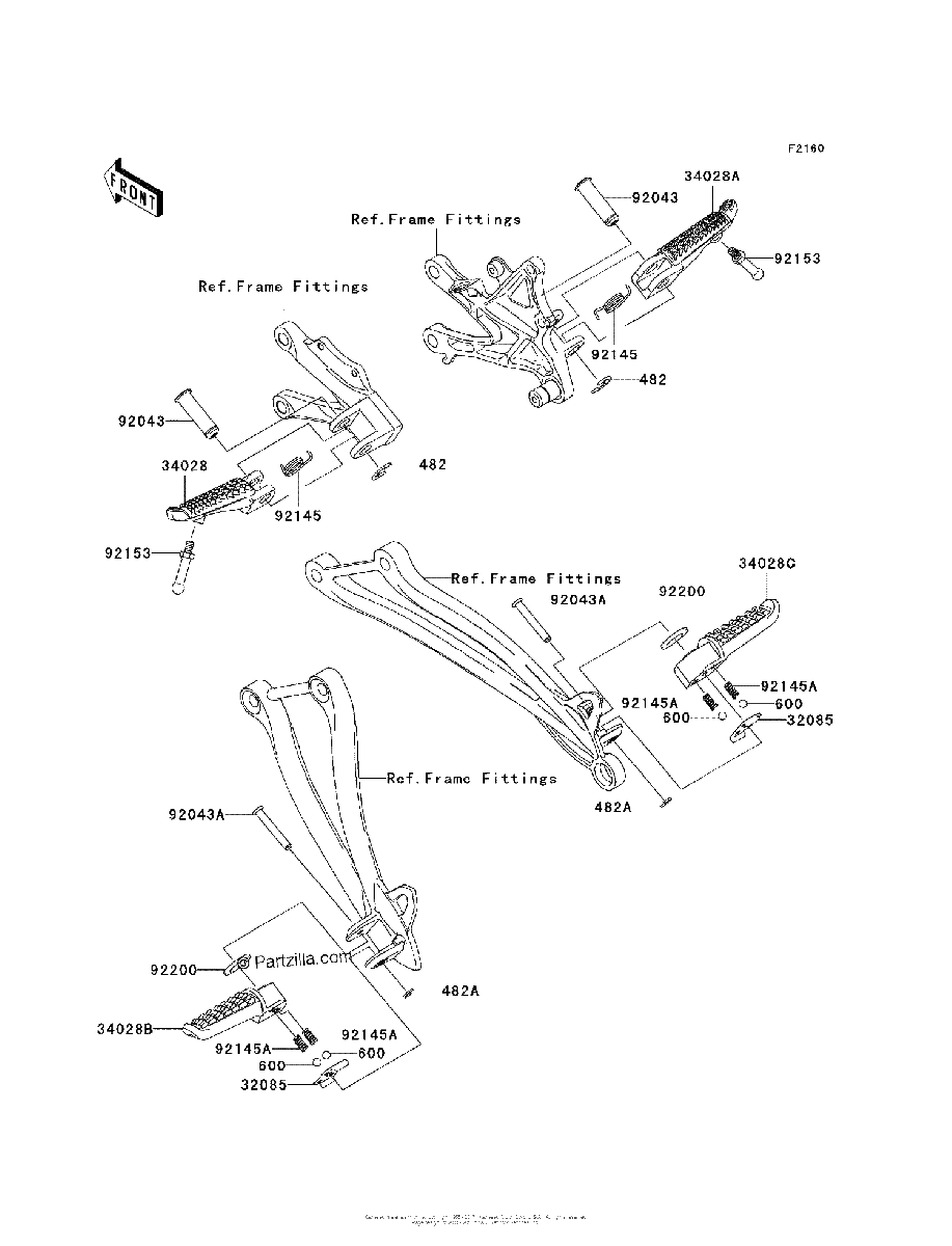 Diagrama de FOOTRESTS