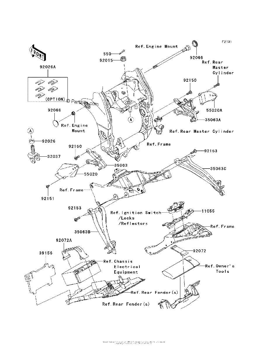 Diagrama de FRAME FITTINGS