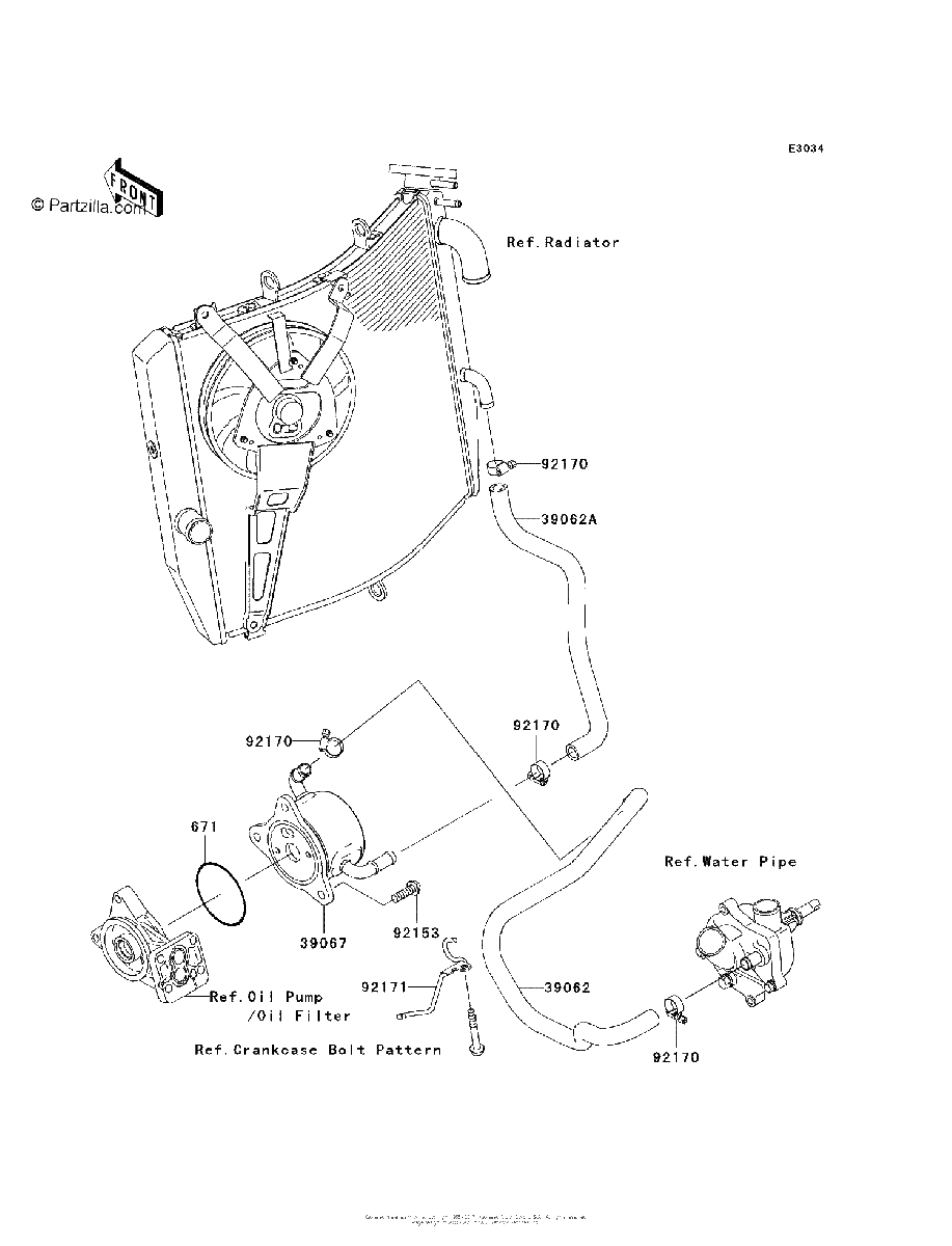Diagrama de OIL COOLER