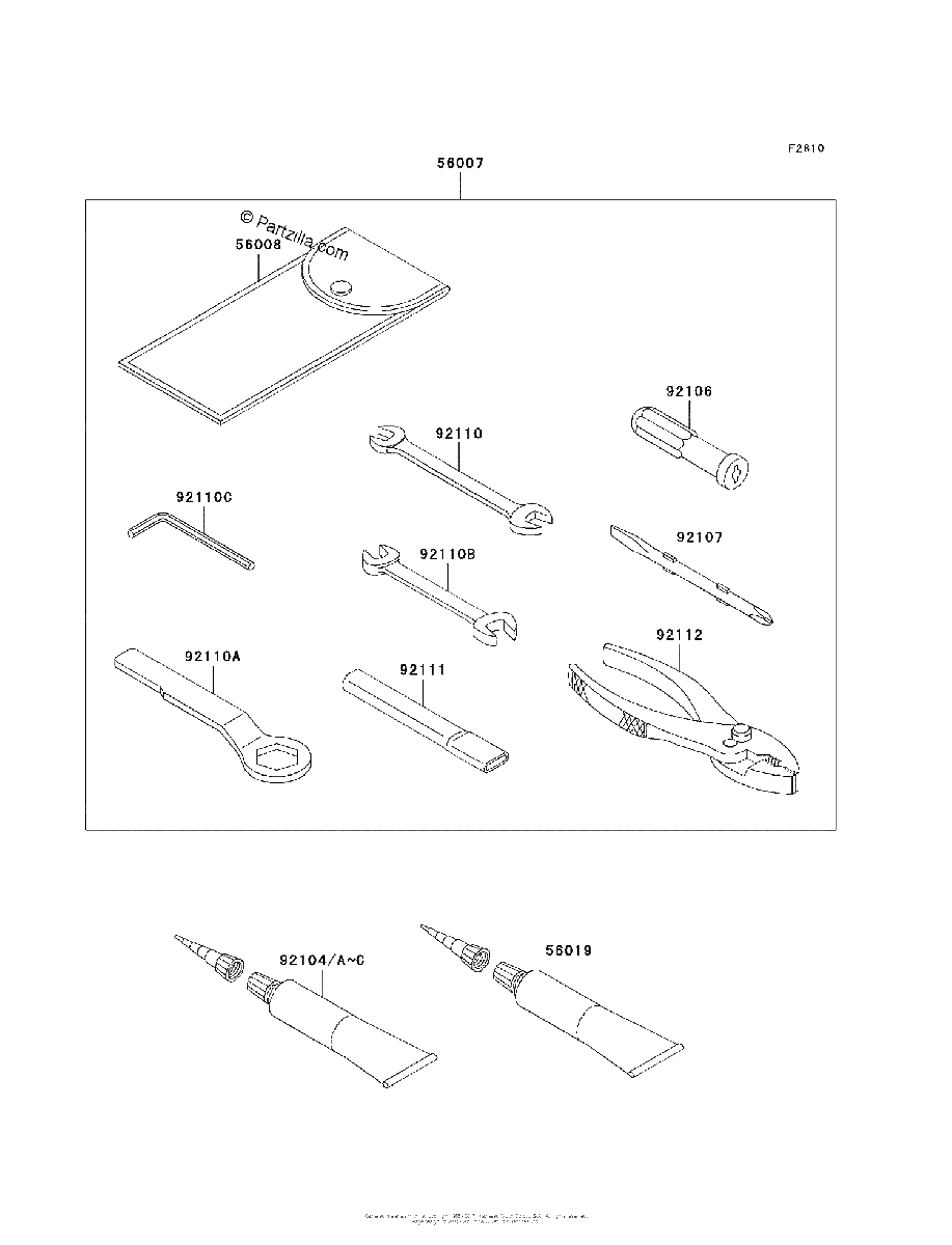 Diagrama de OWNER S TOOLS