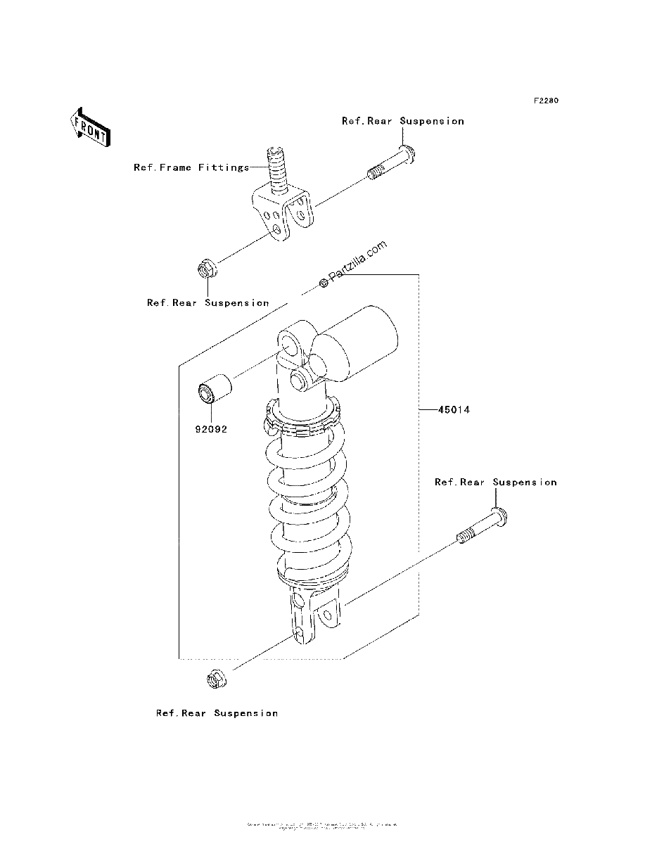 Diagrama de SHOCK ABSORBER S