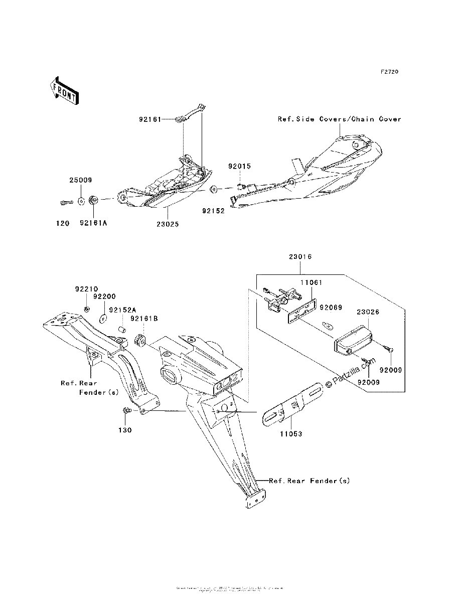 Diagrama de TAILLIGHT S